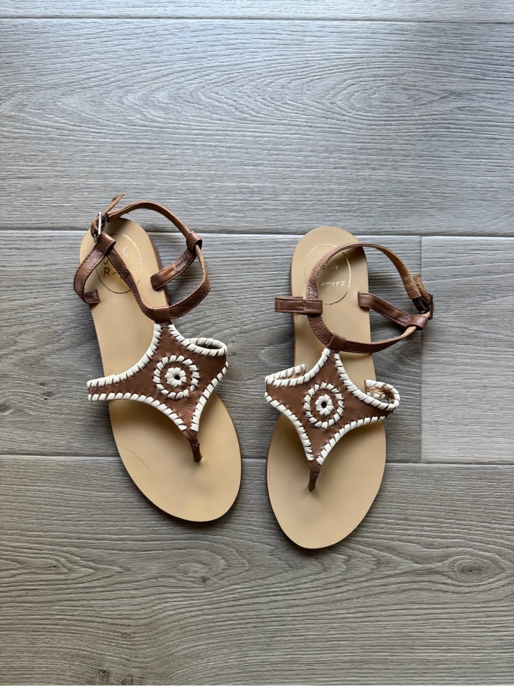 Jack Rogers Leather Sandals